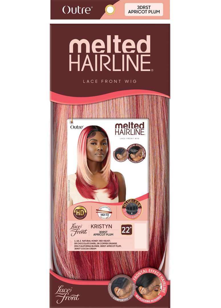 Outre Lace Front Wig - Melted Hairline - Kristyn (DR COPPER ORANGE)