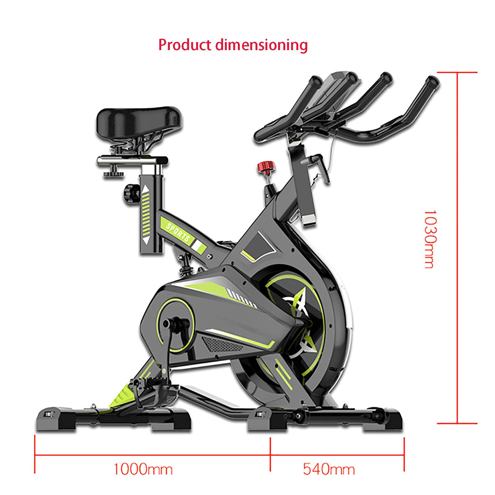 Seria rowerów pionowych - Rowery treningowe z oporem magnetycznym, Rowery spinowe, Rower treningowy z napędem pasowym, Rower stacjonarny stacjonarny
