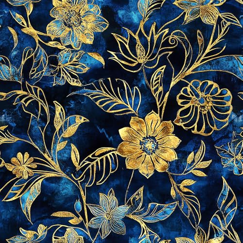 Vinilo decorativo para ventana Navy Gold 15.7x118 in miniatura 7