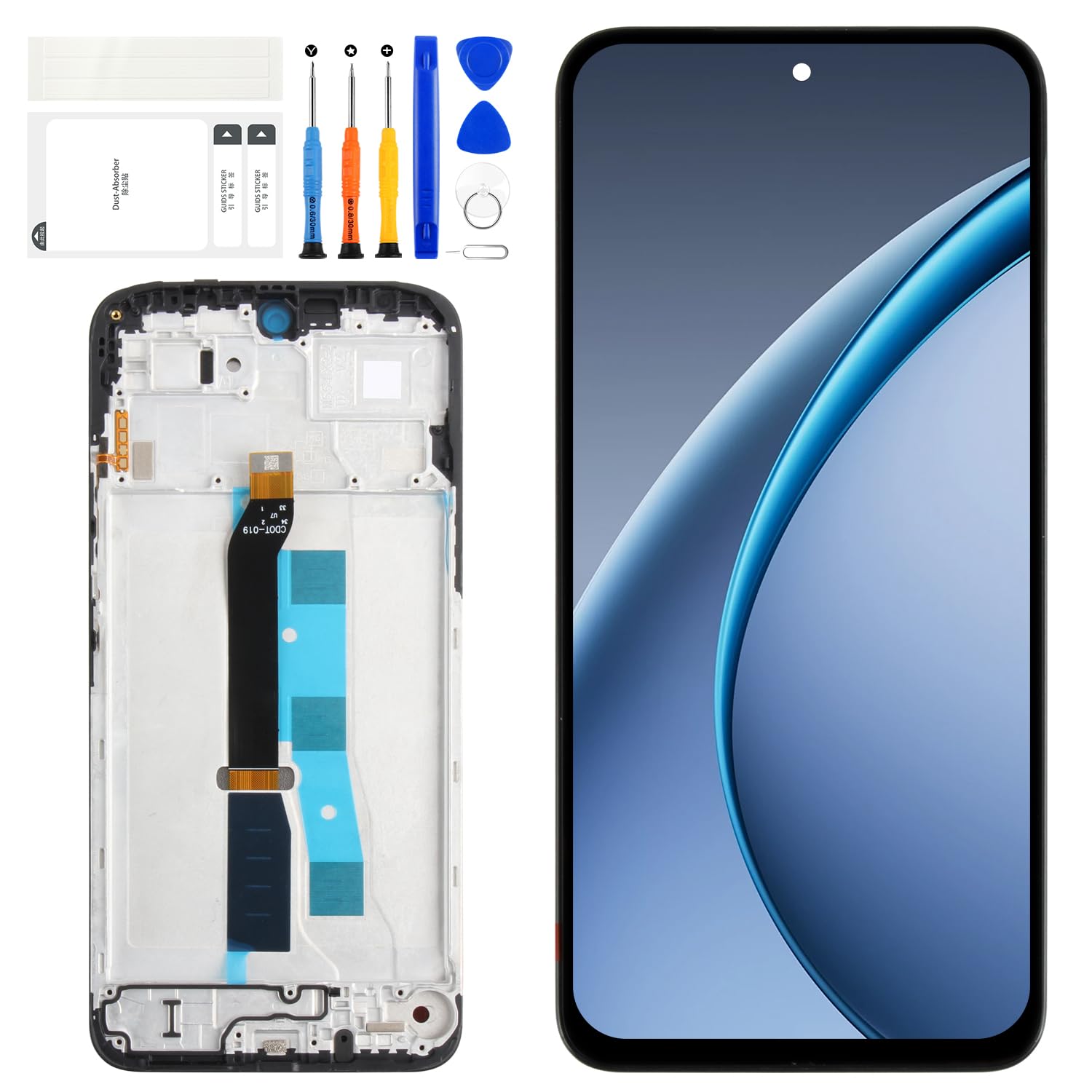 Redmi ディスプレイ本体 Amazon.com: (US Version) Screen Replacement for Xiaomi Redmi 15 5G