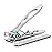 SZQHT Ultra Wide Jaw Opening Nail Clippers Set, Toenail Clippers for Thick Nails, Heavy Duty Nail Cutter, Stainless Steel Toe Nail Clippers for Seniors, Men & Women Manicure,Pedicure,Big(Sliver)