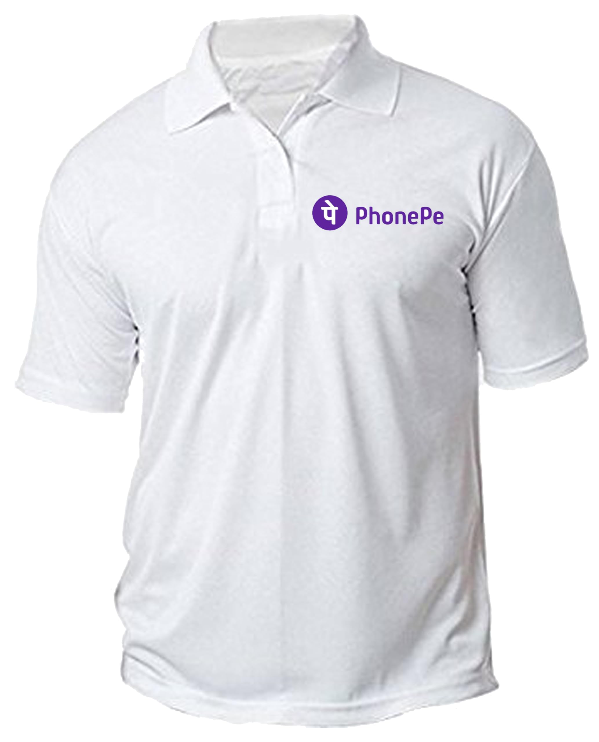 All E-Money Logo Printed Polo/Collar Half Sleeve T-Shirt for Staff Employee Promotion T Shirt for Men and Women-image-12