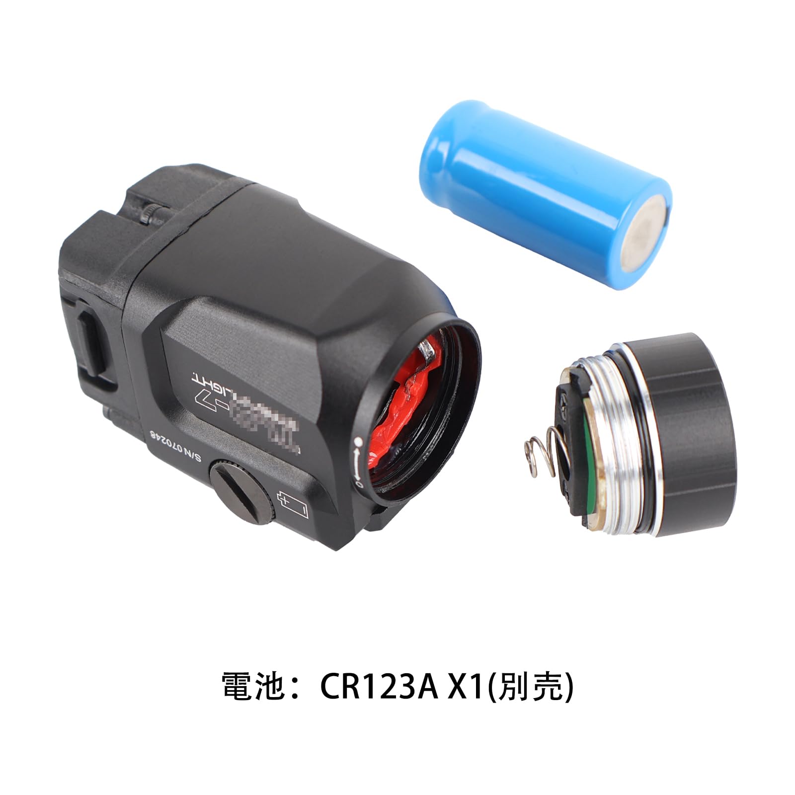 TLR-7タイプ　タクティカルライト Amazon.co.jp: SKEERY Sotac Gear 製 TLR-7 タイプ フラッシュライト