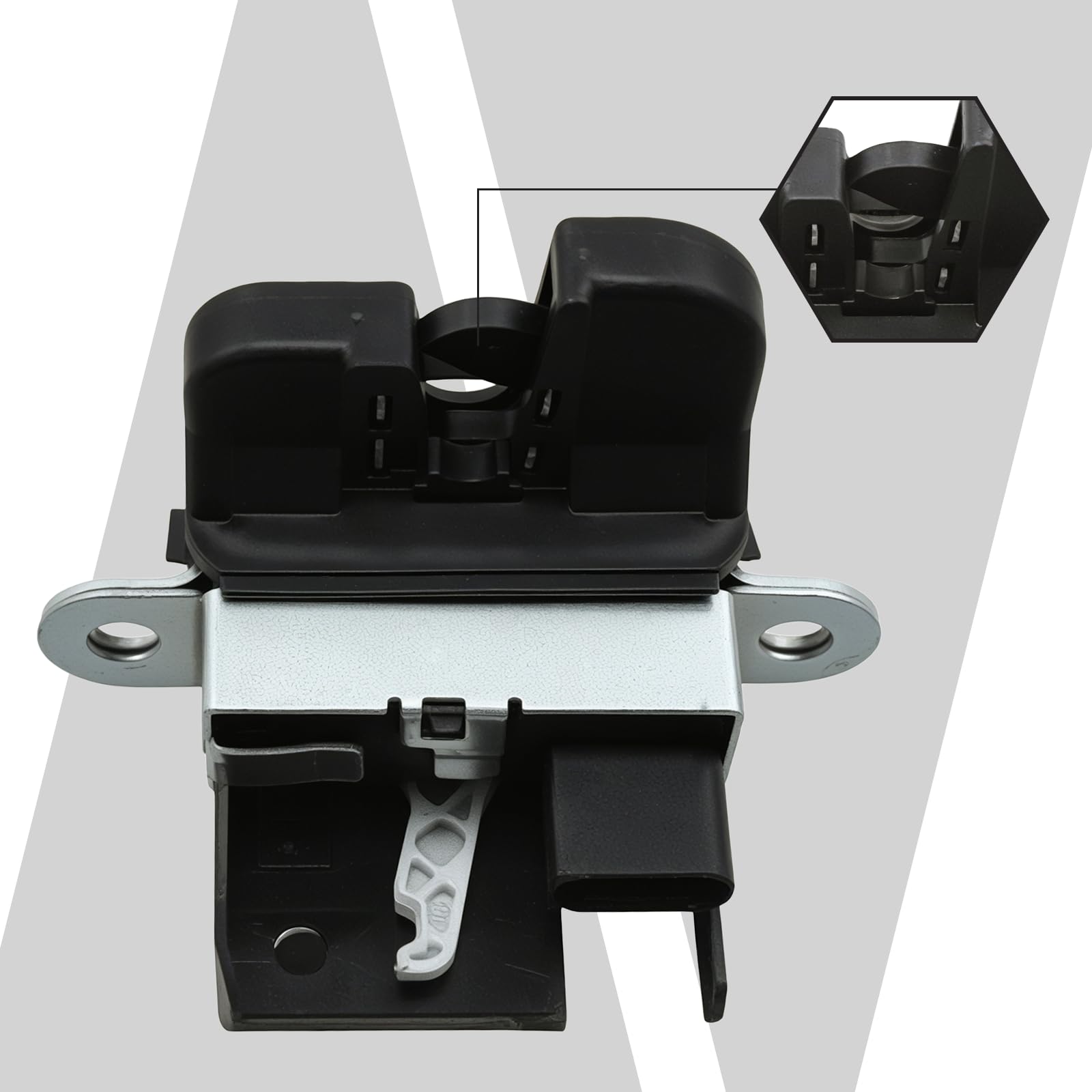 Serratura per bagagliaio, serratura per portellone posteriore per Touran Passat Golf 5 6, sostituisce 1T0827505H 5K0827505A 1K6827505E