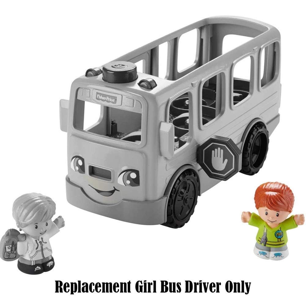 フィッシャープライスLittle People Sit With Me School Bus L DJB52 Fisher Price Little People Sit with me School Bus Driver