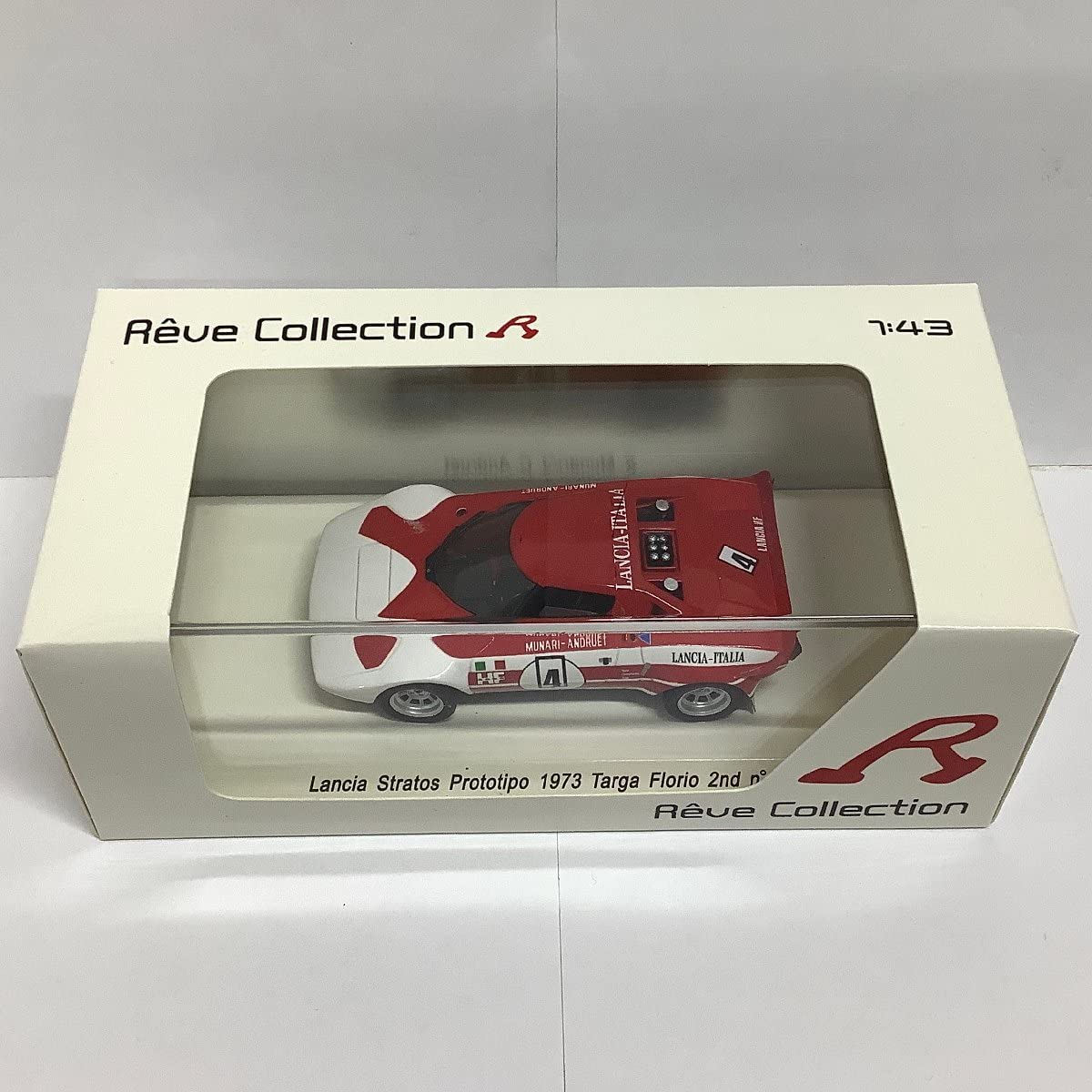 Amazon | 1/43 Reve Collection Lancia Stratos Prototipo 1973 Targa