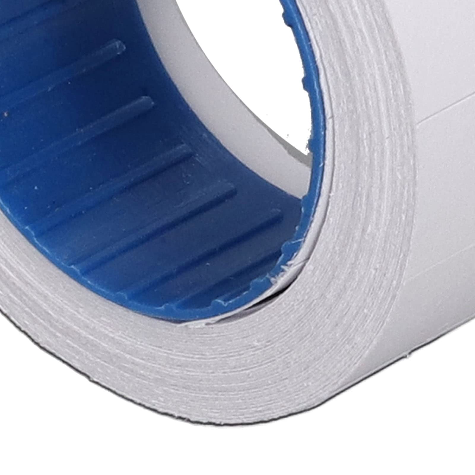 Tyenaza 30 Rotoli Etichette Prezzatrice 21x12 mm, 15000 Pezzi, Etichette Adesive per Prezzatrice a Fila Singola per Etichettatrice MX-5500 Price Gun (Bianco)