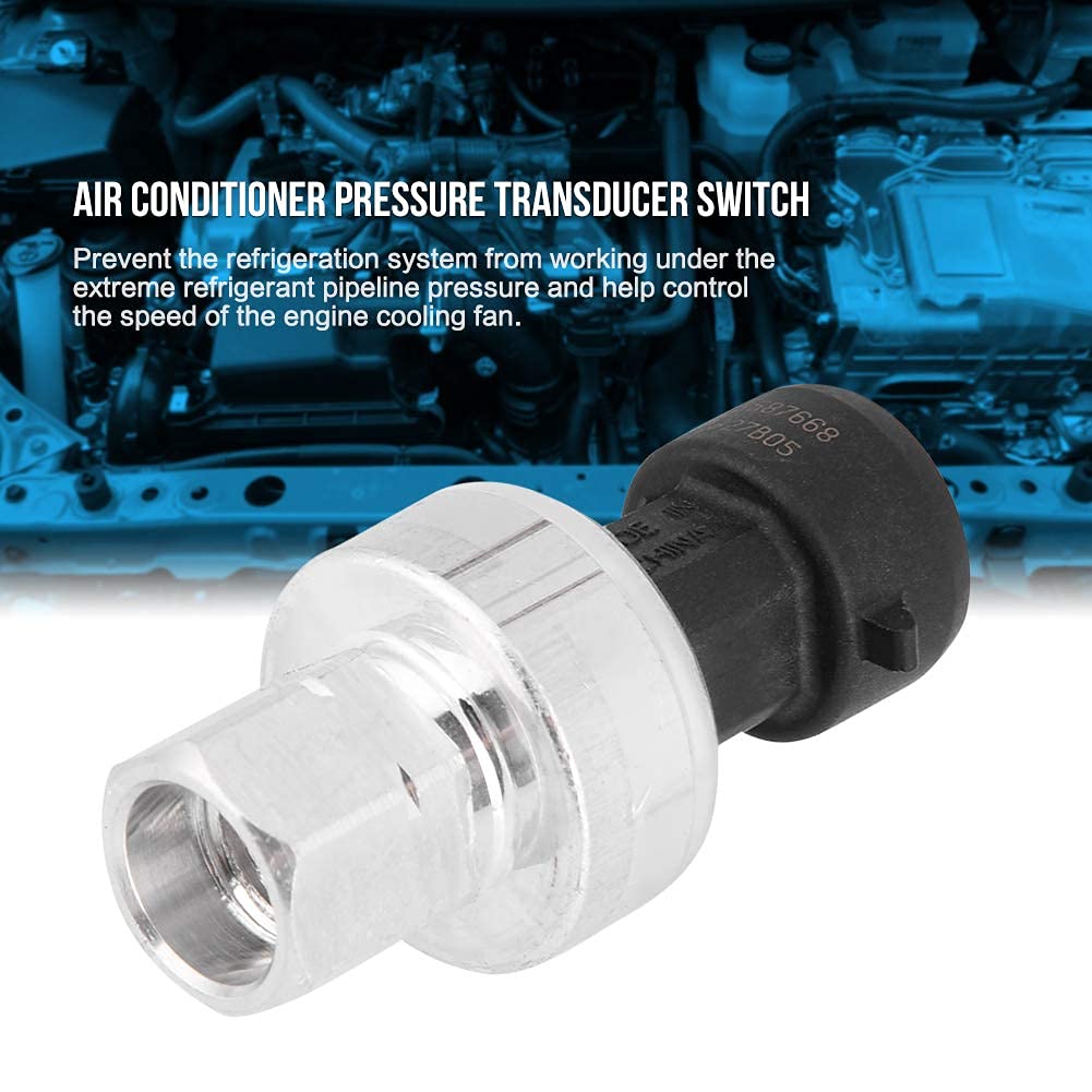 Interruttore sensore di pressione per aria condizionata auto, sensore di pressione AC, interruttore a pressione climatizzatore, interruttore a sensore 13587668 per trasduttore di pressione