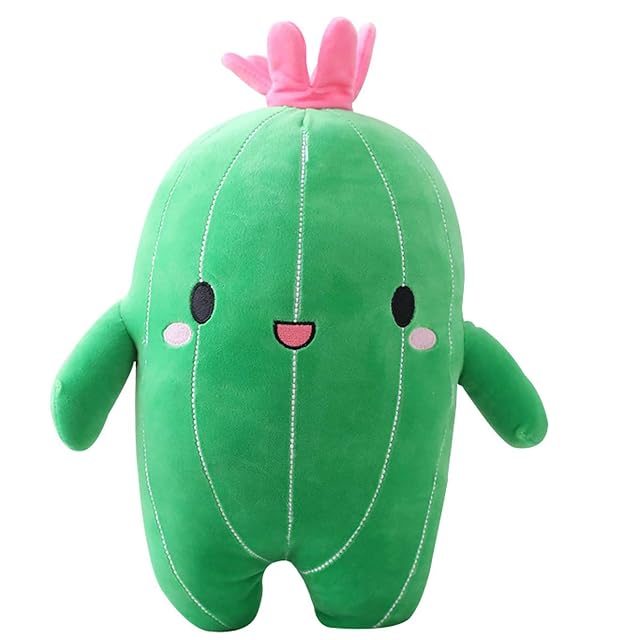 AngelGift Cuddly Big Soft Toys Plant Cactus Doll Plush Cactus Stuffed Animals Toy Cushion Doll Cactus Plushie Toys