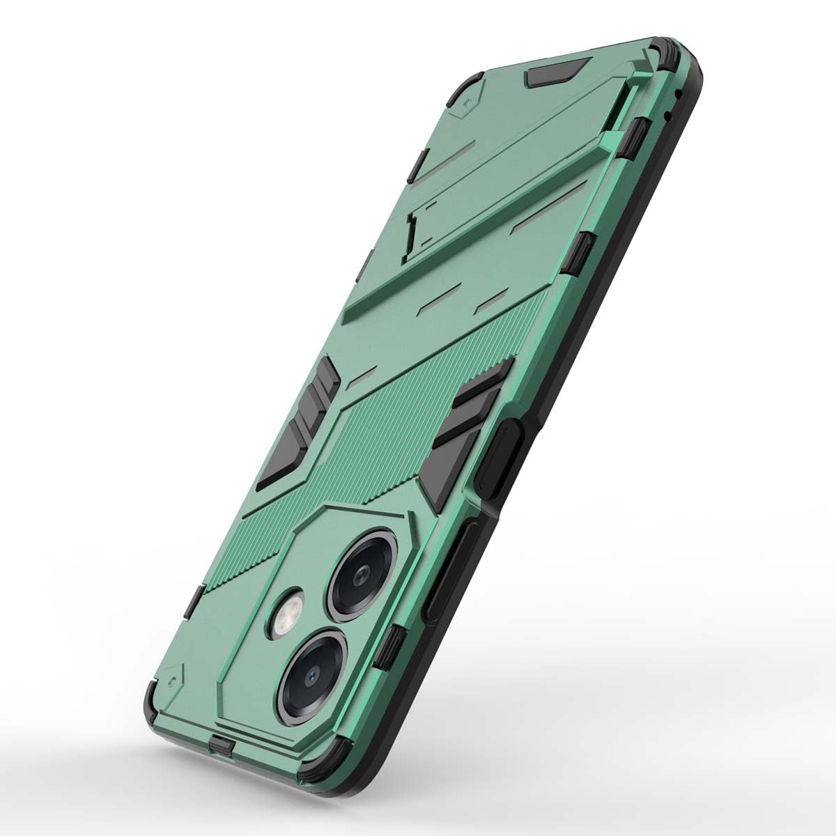 GOKEN Custodia Oppo A40 4G/A40m/A60 5G - Cover Silicone Morbido Flessibile, Antiurto, Anti-Goccia, Bordi Elettrolitici, Carta Glitter Sfumata Blu
