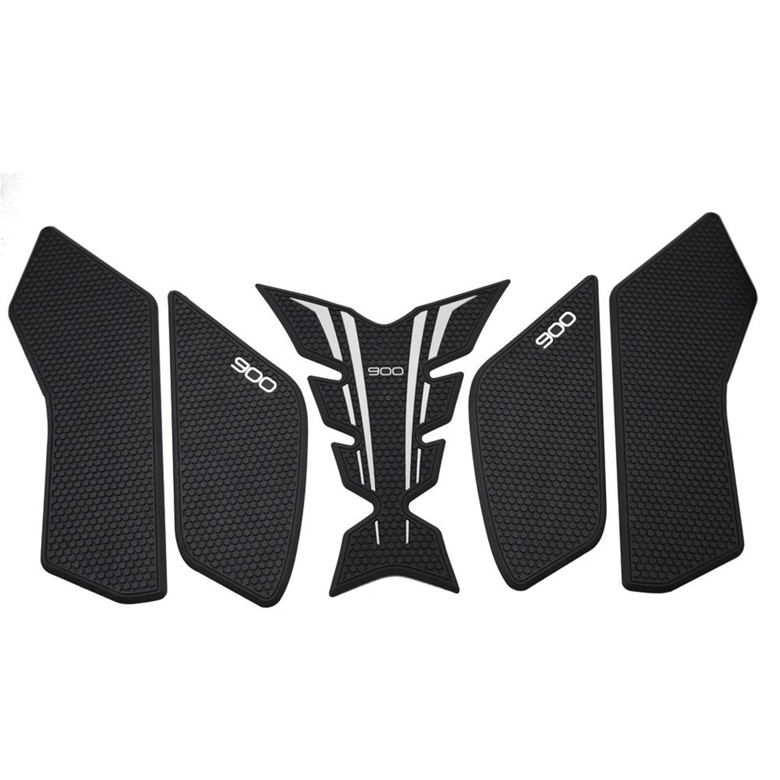 Motorcycle Tank Pad Protector Sticker for Kawasaki Z900 SE Z 900 Z900SE 2017-2025 Fishbone Stickers Grips