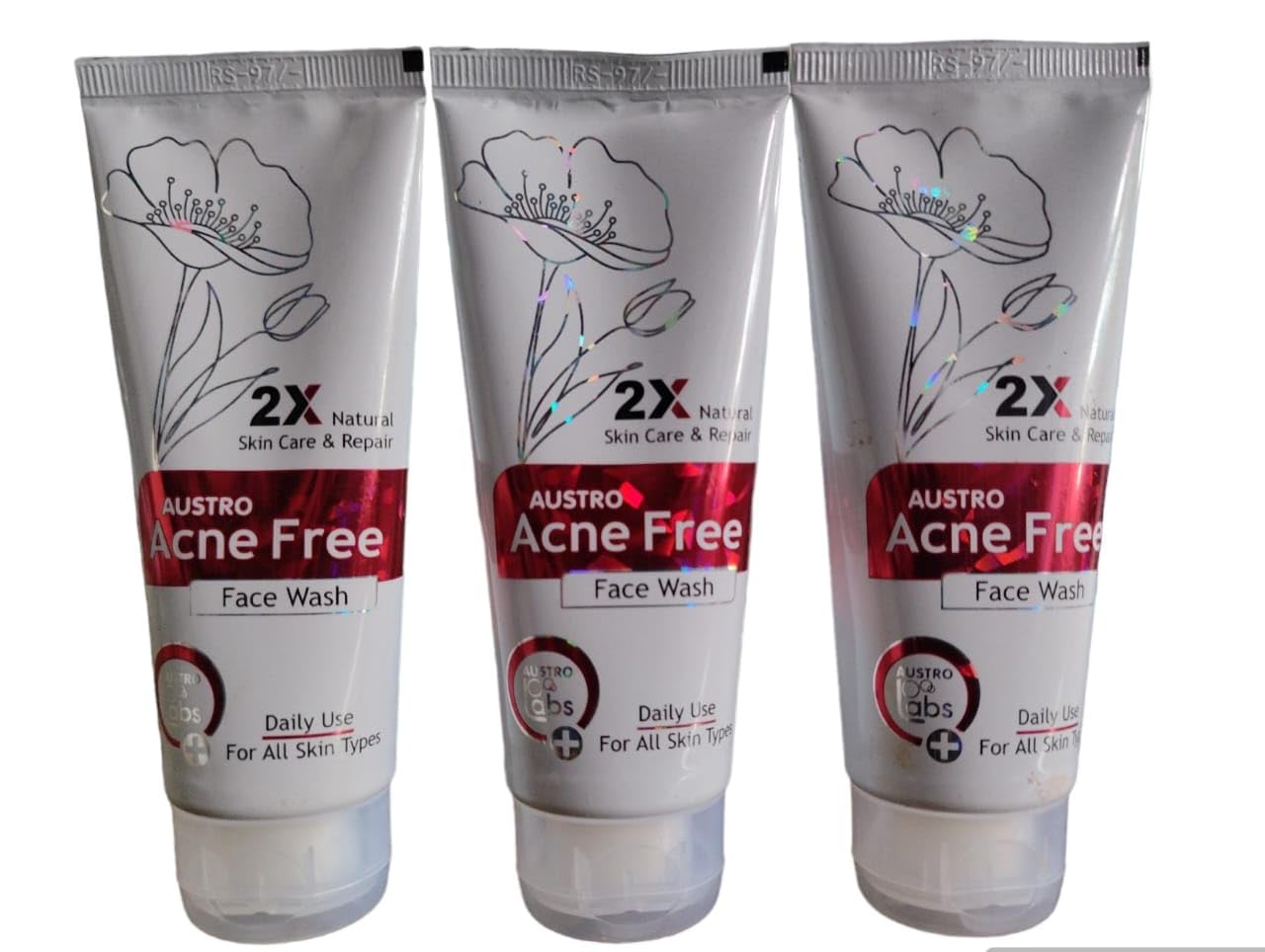 AYURVEDIC ACNE FREE FACEWASH 60GM (PACK OF 3)