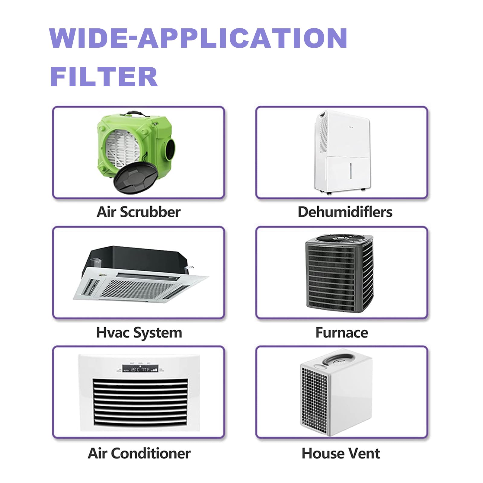 Filtros de aire para horno de 14 x 14 x 1, paquete de 4, MERV 11 MPR 1000 y FPR 7, repuesto de filtro de aire HVAC (dimensiones exactas: 13 3/4 x 13 3/4 x 3/4 pulgadas)