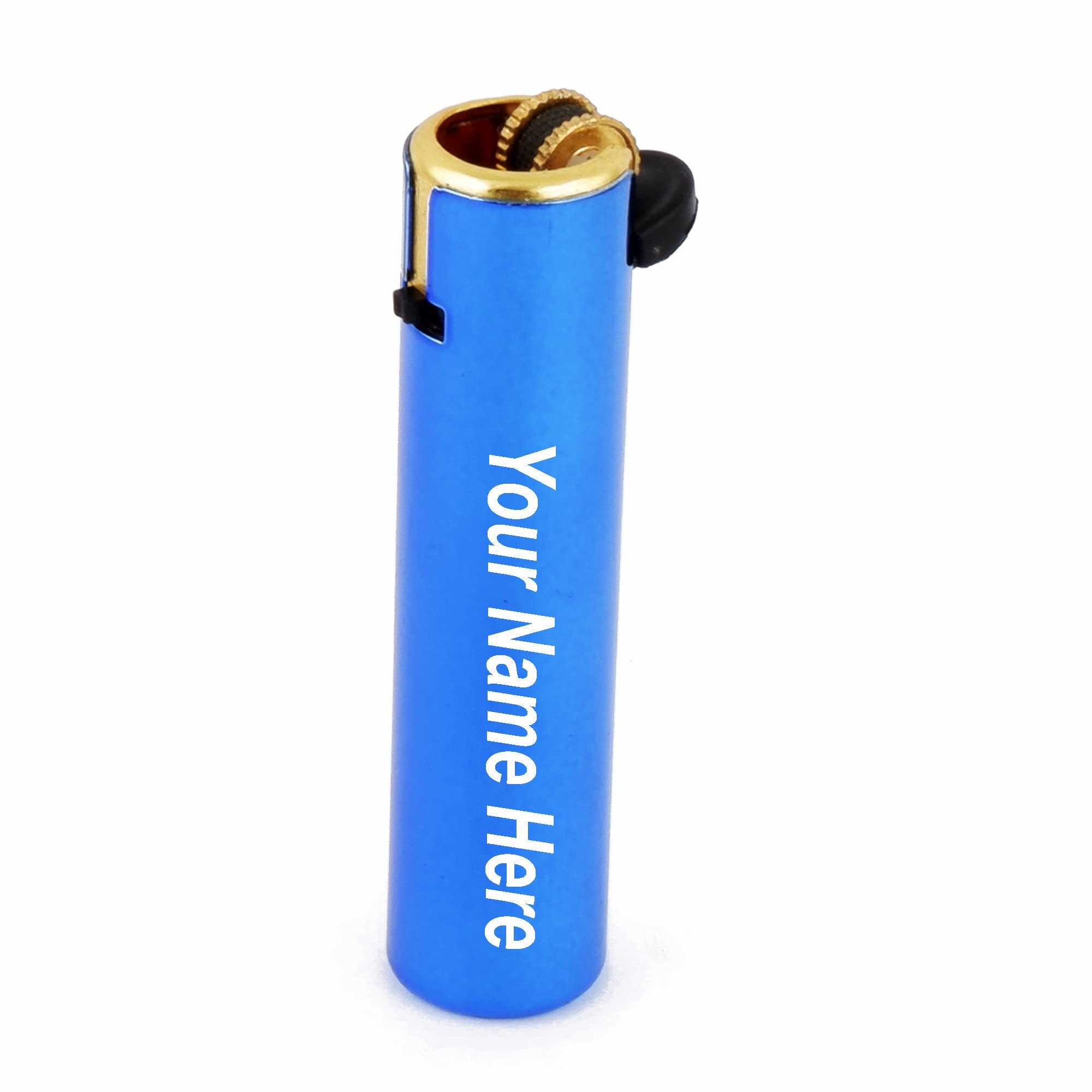 Asraw Personalised Name Engraved Refillable Cylindrical Shaped Premium Cigarette  Lighter Pocket Lighter (Blue) : Amazon.in: Home & Kitchen
