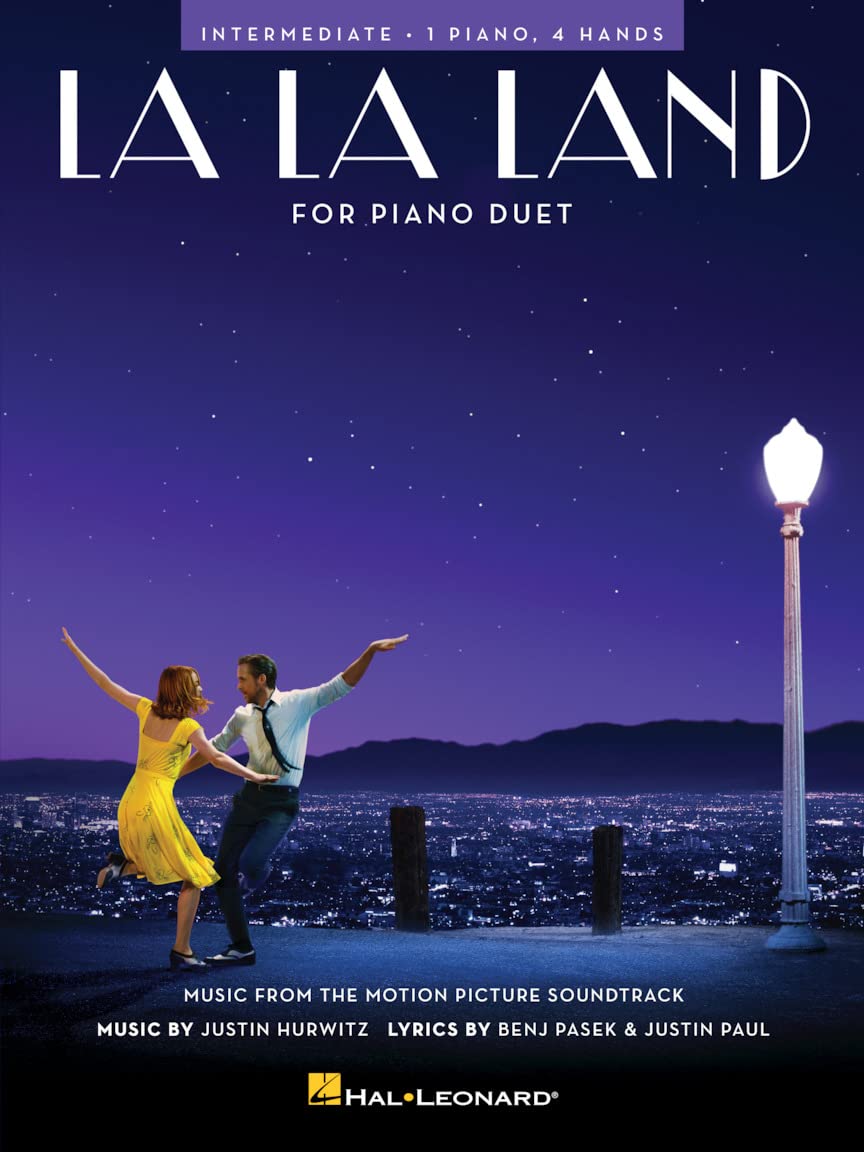 La La Land (Piano Duet): Intermediate Piano Duet (1 Piano, 4 Hands)