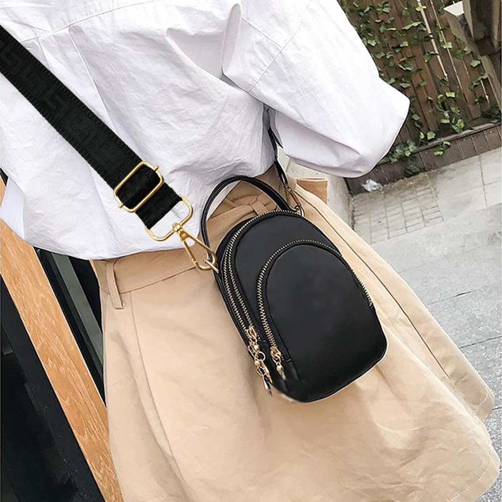 Verstelbare tasriem, breed, 3,8 cm, schouderriem voor tas, tasriemen om te wisselen, gouden karabijnhaak, schouderriem, schouderriem voor dames, handtassen, crossbody doe-het-zelf, roze 4 Verstelbare tasriem, breed, 3,8 cm, schouderriem voor tas, tasriemen om te wisselen, gouden karabijnhaak, schouderriem, schouderriem voor dames, handtassen, crossbody doe-het-zelf, roze 4