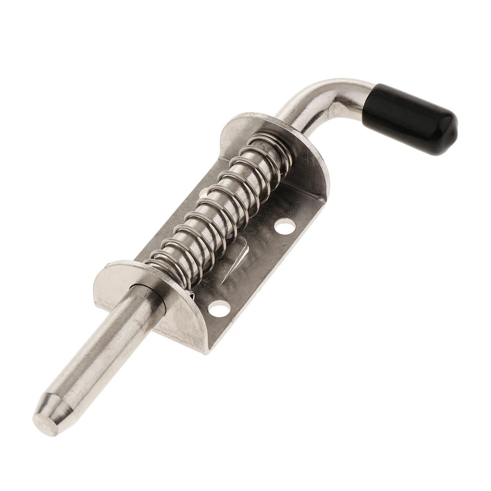 4pcs Spring Latch Barrel Bolt Loaded to Use 10mm for Yard Gate