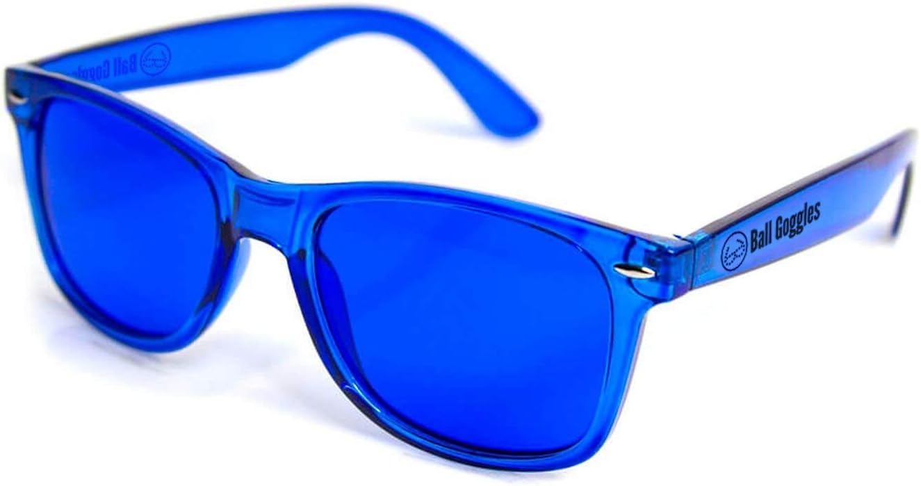 The Golf Ball Finding Glasses, with Lime Green Drawstring Case