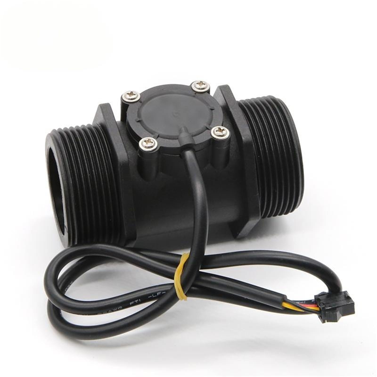 Medidor de flujo turbina DN40 y medidor agua para control líquido piscina con sensor efecto Hall