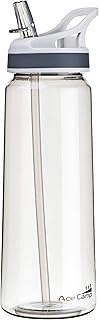AceCamp TRITAN 15551 butelka na napoje, szczelna, nie zawiera BPA, sportowa butelka do picia, 750 ml, kolor szary