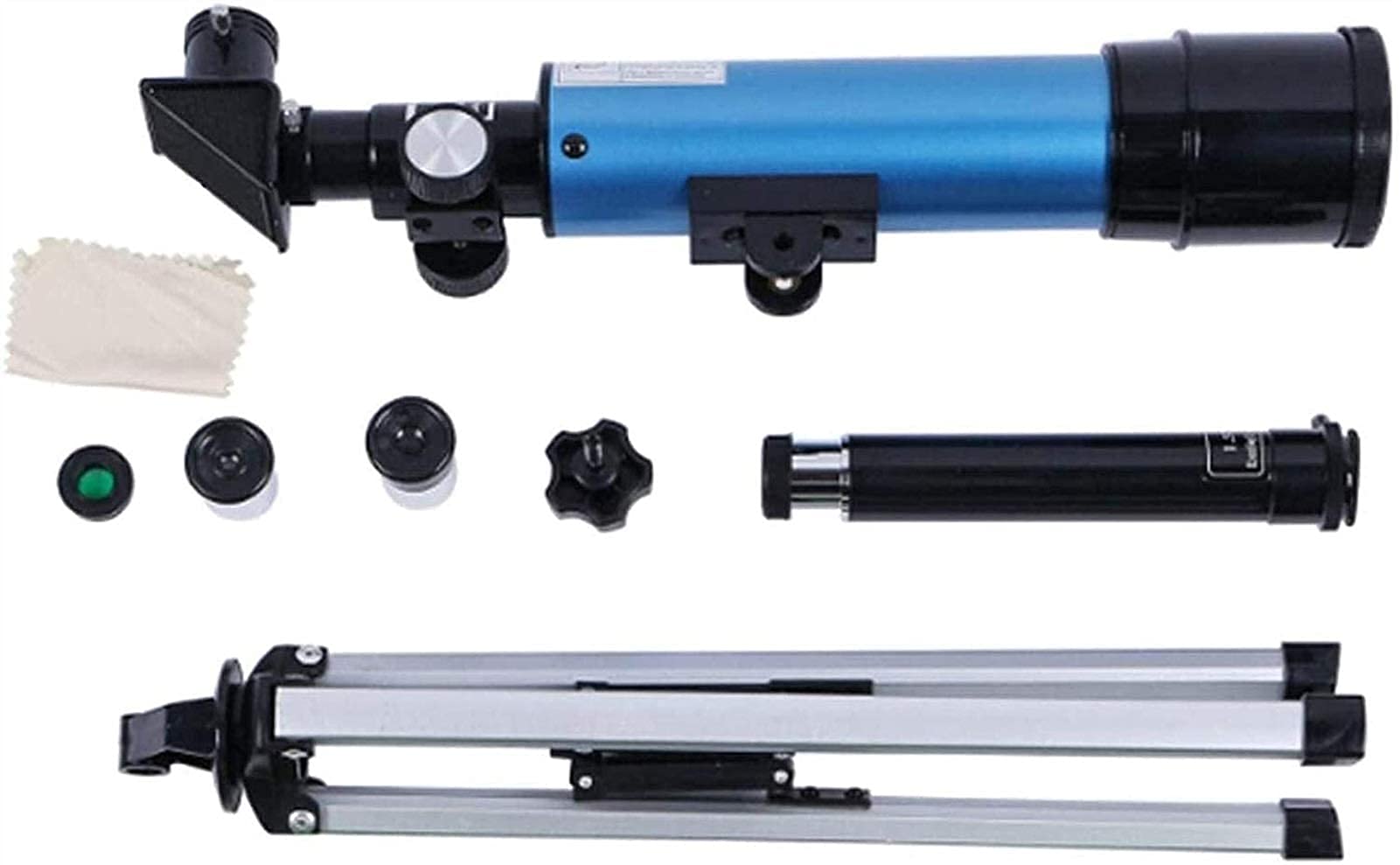 Astronomia kosmiczna dla dzieci z lekkim okularem statywowym i naukowym odbłyśnikiem dla początkujących astronomów