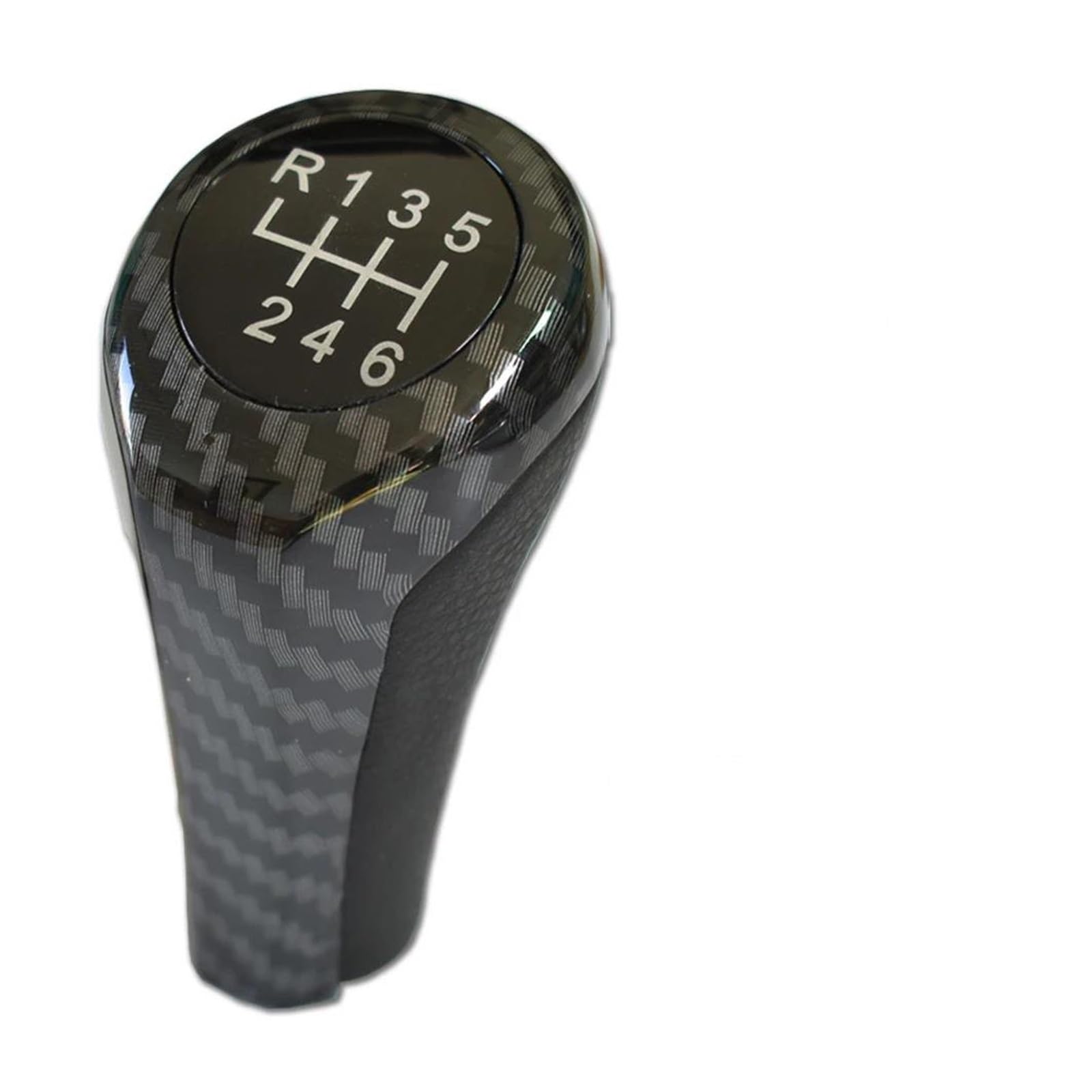 UIFCOG Gear Shifter Knob for BMW E63 E64 E23 E32 E38 Manual Gear Shift Knob Interior Decorate(D,for 6 Speed)