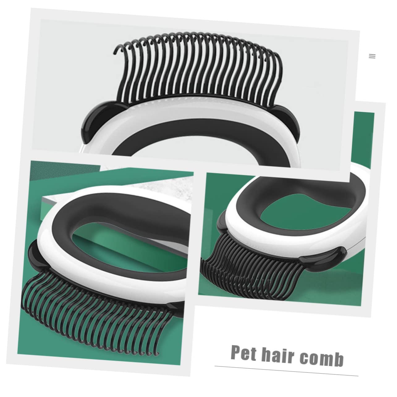 VANZACK 4stücke Katzenhaarbürste Ergonomischer Reinigungskamm Für Katzen Tragbarer Massagekamm Zur Fellpflege Für Tägliche Anwendung Und Baden Robustes Design Für Effektive