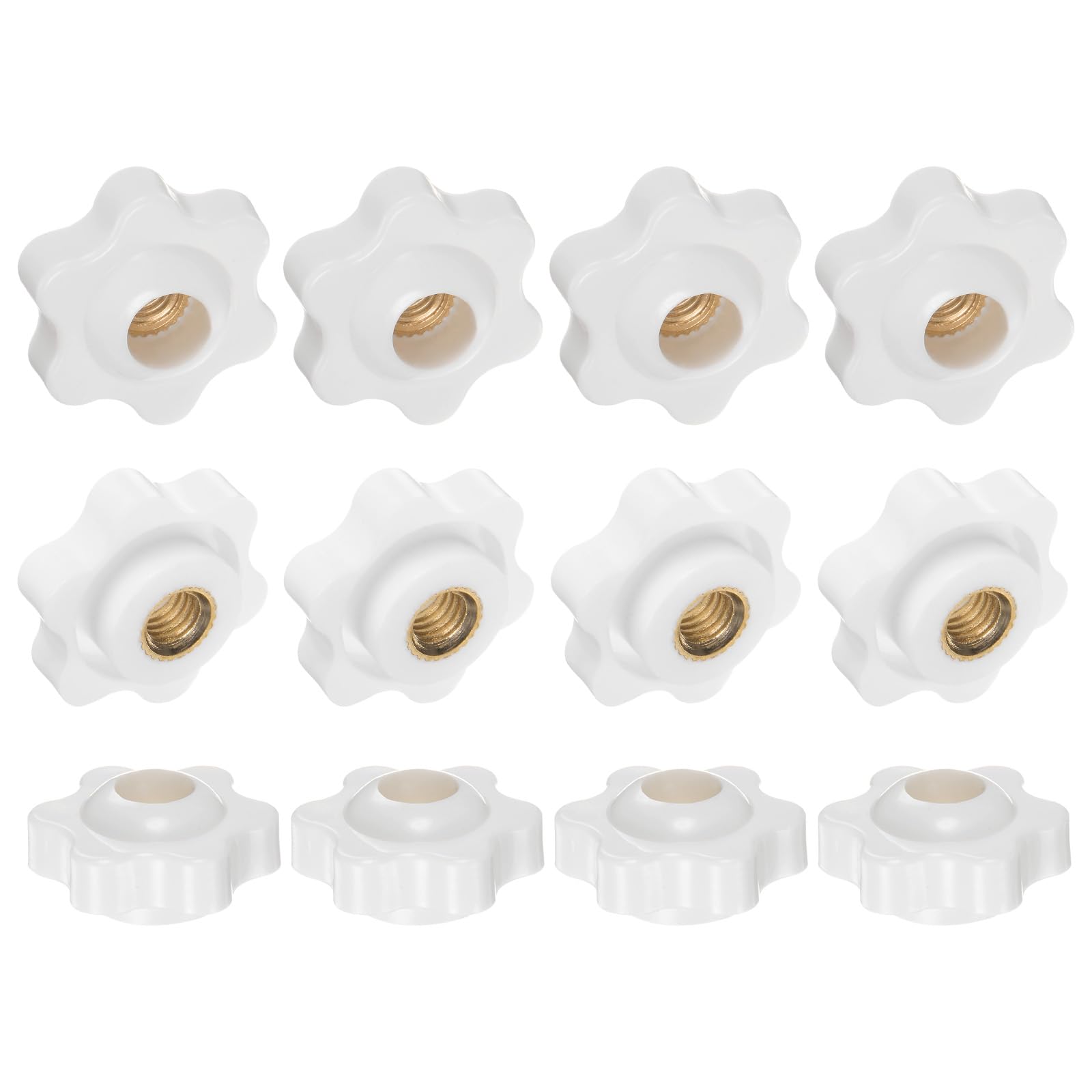 M METERXITY 12-Pack 6 Star Knobs