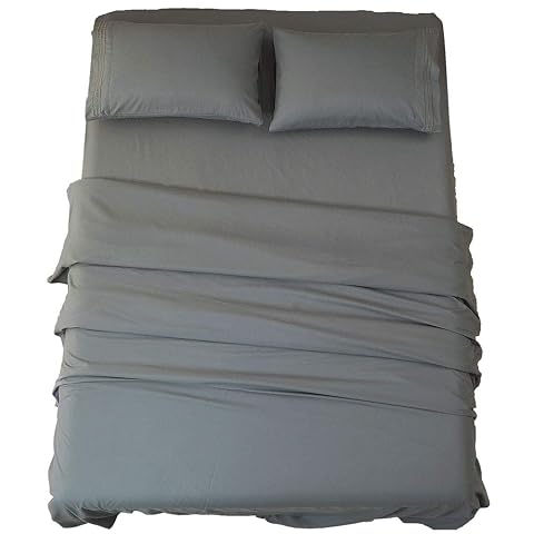 SONORO KATE Bed Sheet Set Super Soft Microfiber 1800 Thread Count Luxury Egyptian Sheets 16-Inch Deep Pocket Wrinkle