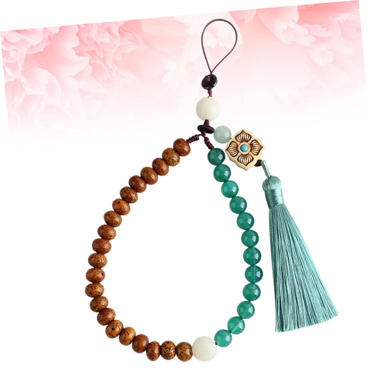 UKCOCO 3piezas Cuerda Decorativa Para Teléfono Móvil Borlas Estilo Chino Colgante Ligero y Desmontable Accesorio Versátil Para Llaves Cámaras