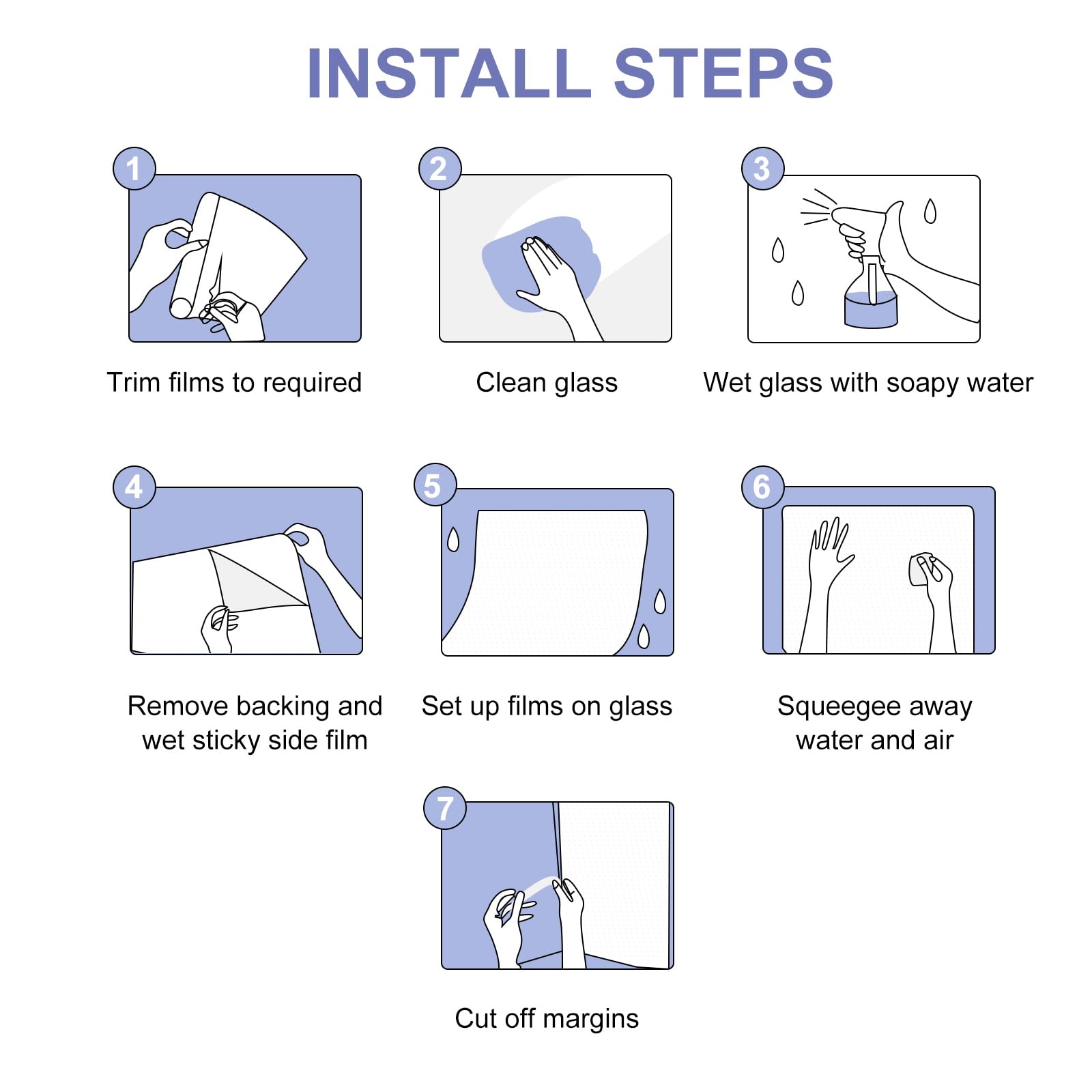 Pellicola Privacy Per Vetri - 2 Rotoli 44.5x200 Cm Adesiva Elettrostatica
