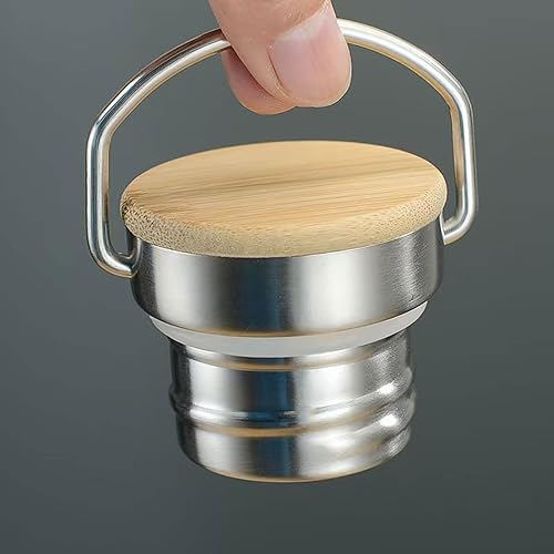 Miniatura 9 de Botella de agua de 17 onzas, botella térmica de acero inoxidable, con aislamiento al vacío, botella de agua deportiva de metal para bebidas