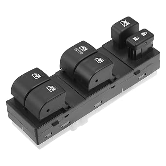 ACROPIX مفتاح تبديل جانب السائق الأمامي الأيسر مناسب لـ Subaru Forester 2014-2016 No.83071SG040 - عبوة من 1 أسود