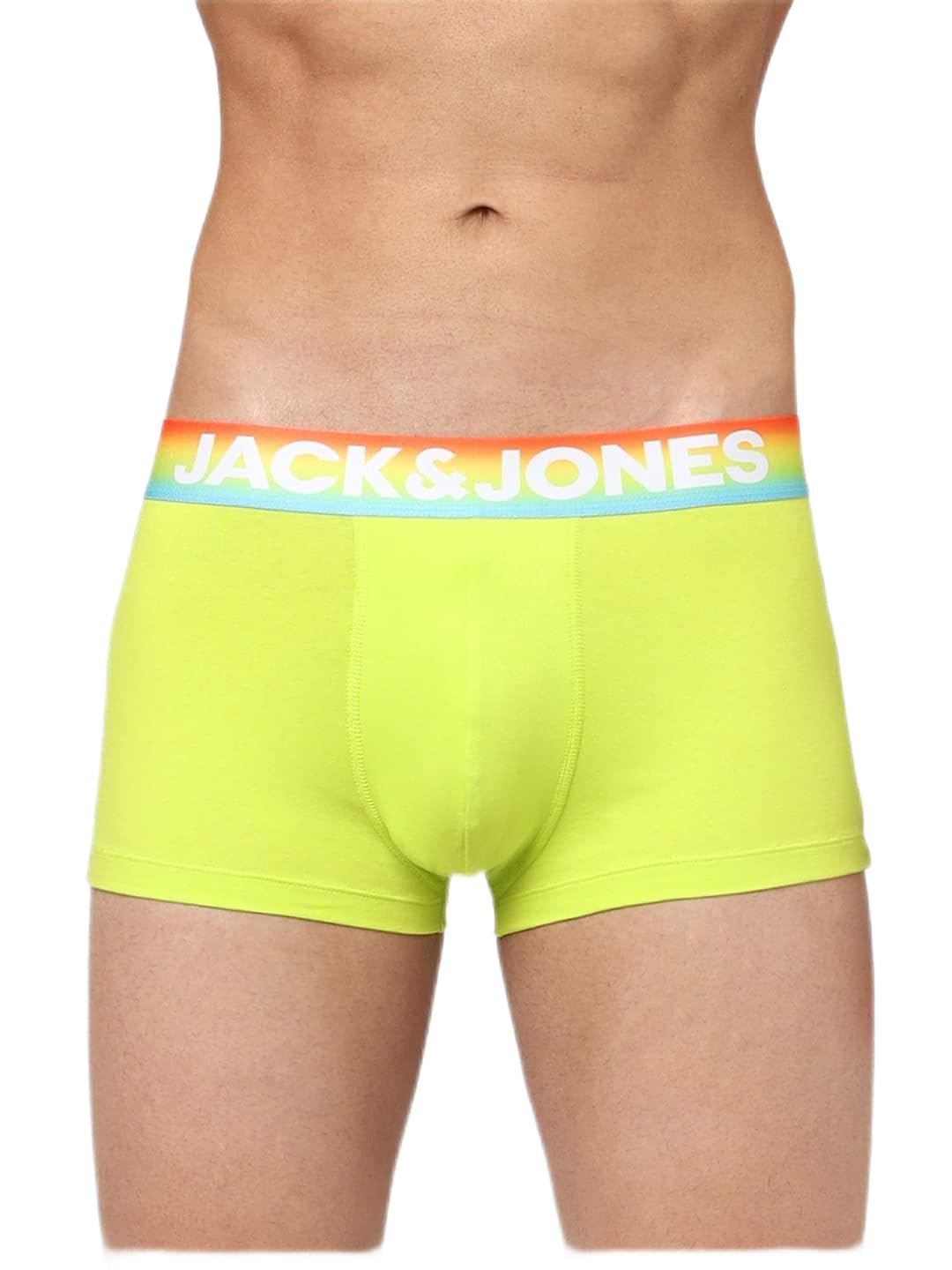 jack & jones Men's Pack of 2 Cotton Blend Classic Regular Solid Trunks-picture-16