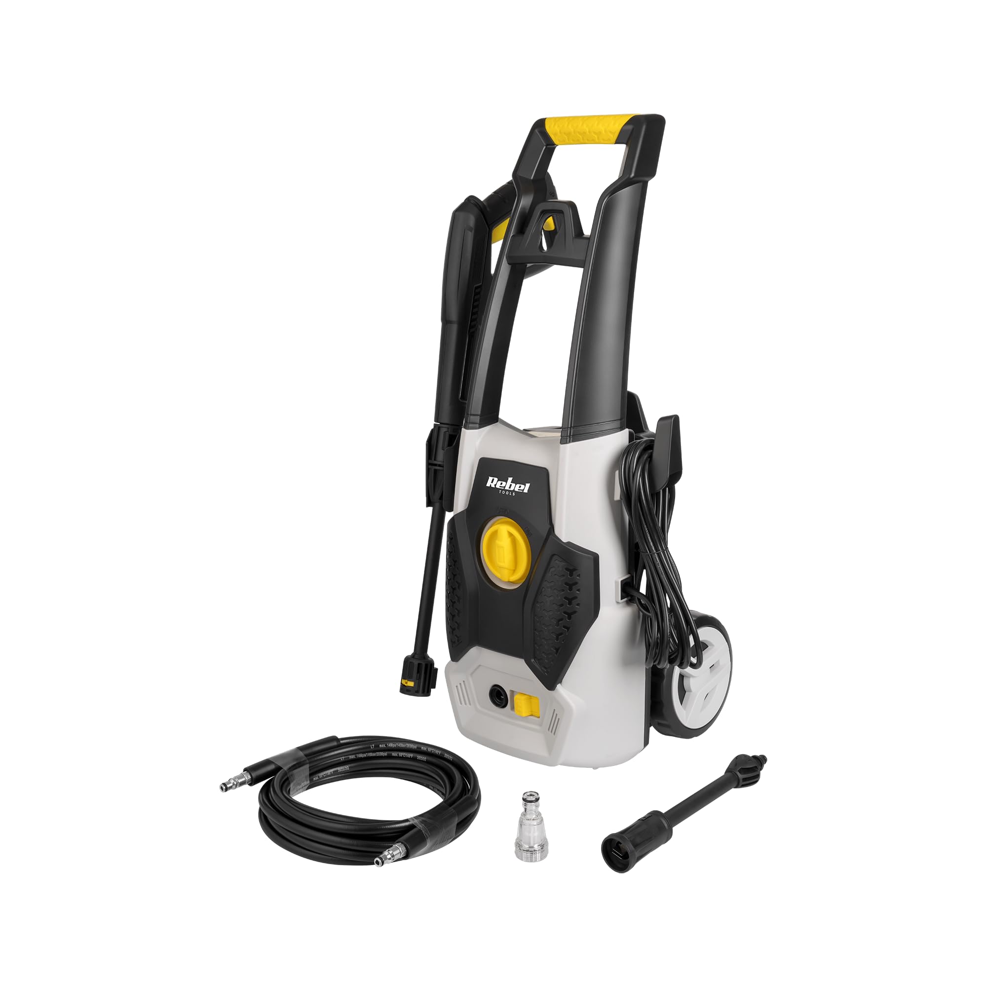 Rebel Electro Rondella ad alta pressione LT303 1200 W 70 bar 330 l/h Quick Connect RB-5010