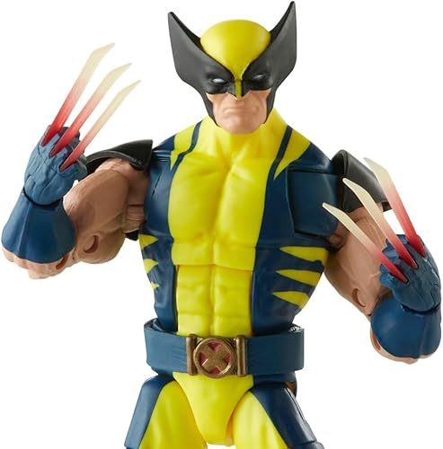 Miniatura 5 de Marvel Legends Series X-Men Wolverine - Figura de acción de Lobezno de 6 pulgadas juguete coleccionable 1 accesorio