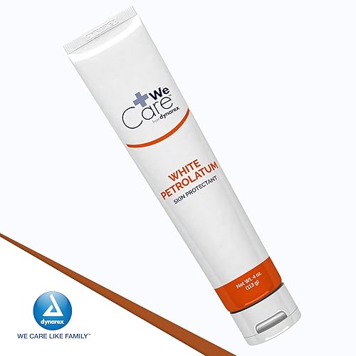 Miniatura 6 de Dynarex Petrolatum blanco, gelatina de petróleo para piel seca, dañada o agrietada, jalea de petróleo blanca calmante para irritaciones menores de