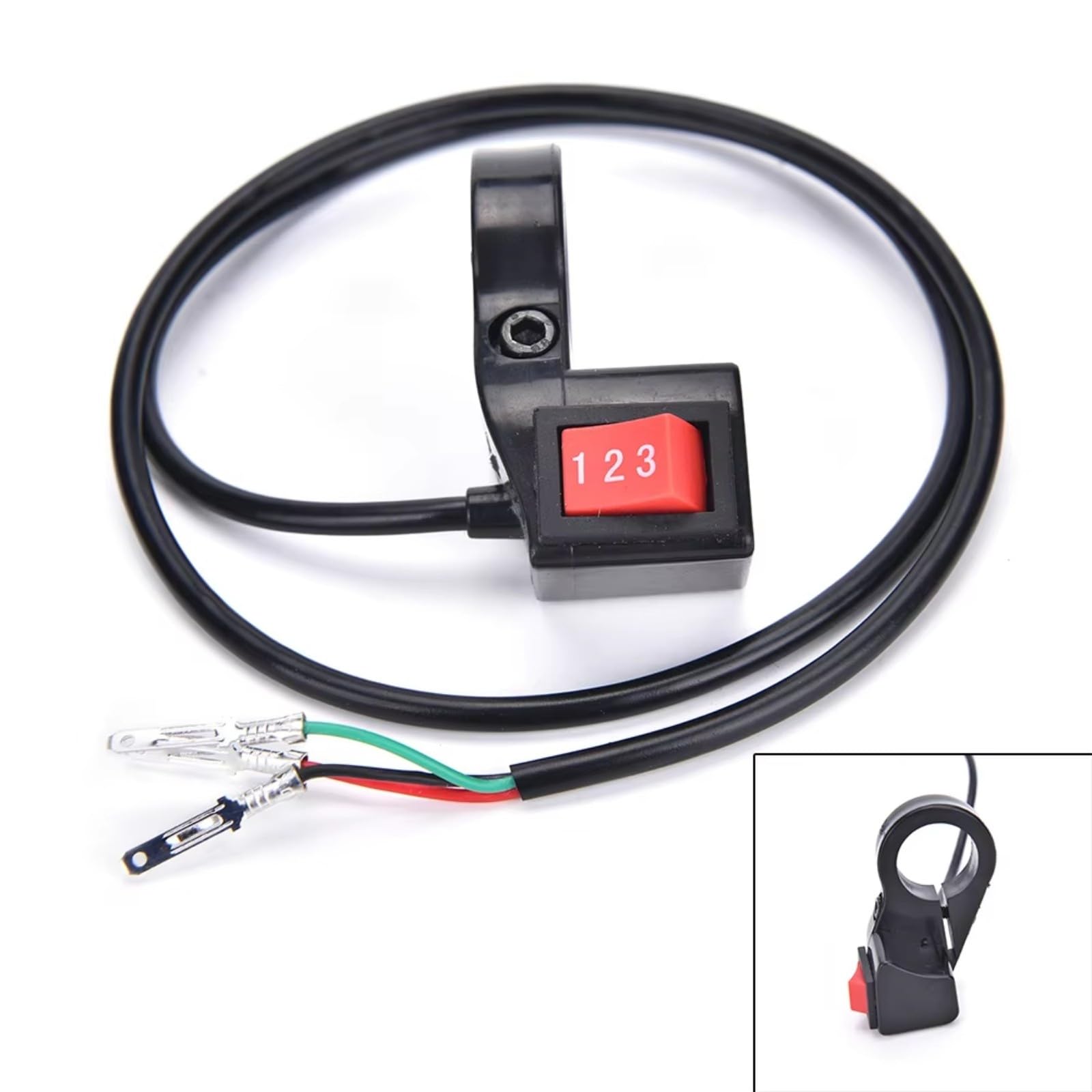 Interruttore Universale Modulo A 3 Velocità 22 Mm 7/8 Pollici Moto