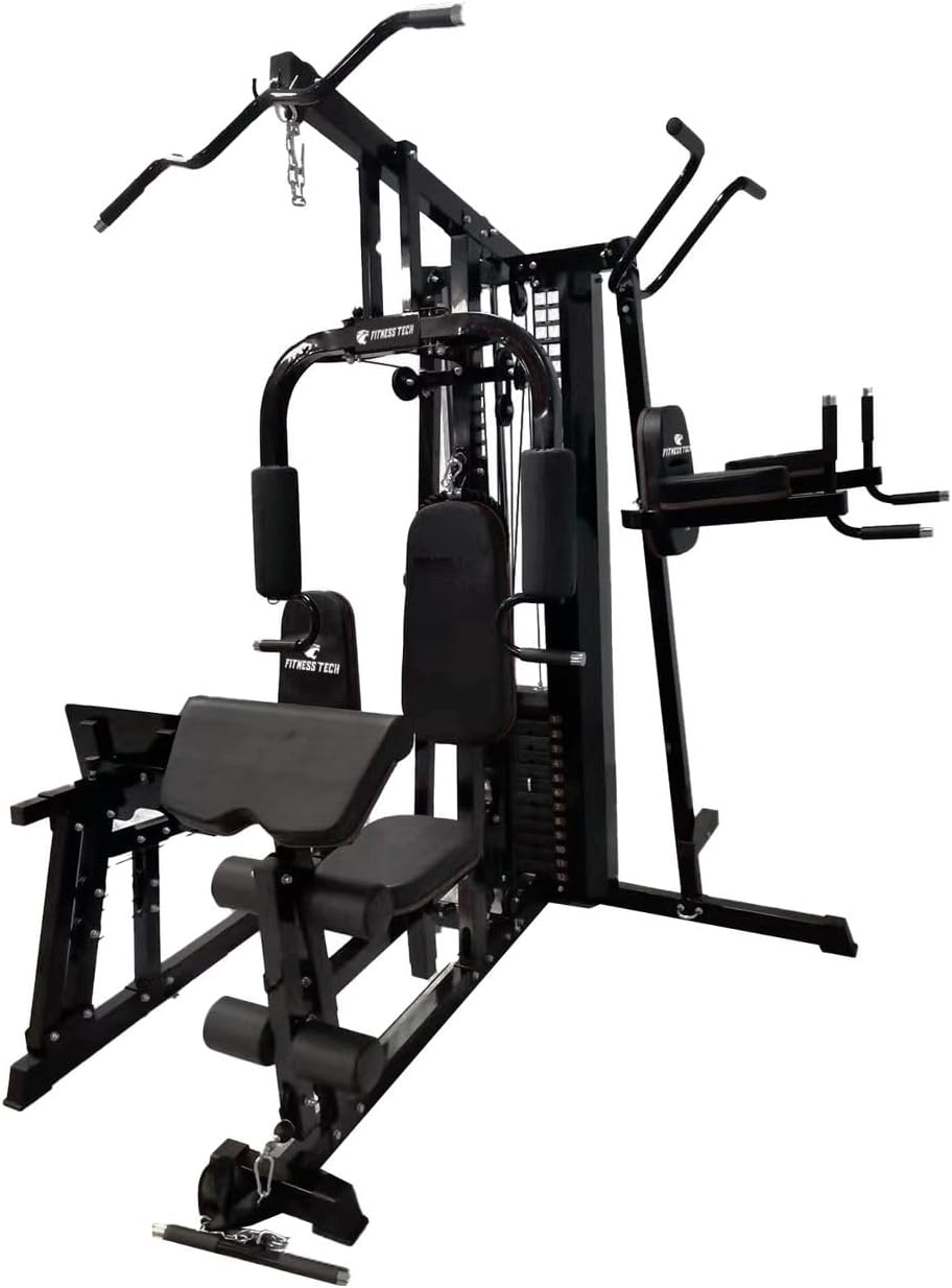 Upper Pulley System and Lat Pulldown Bar