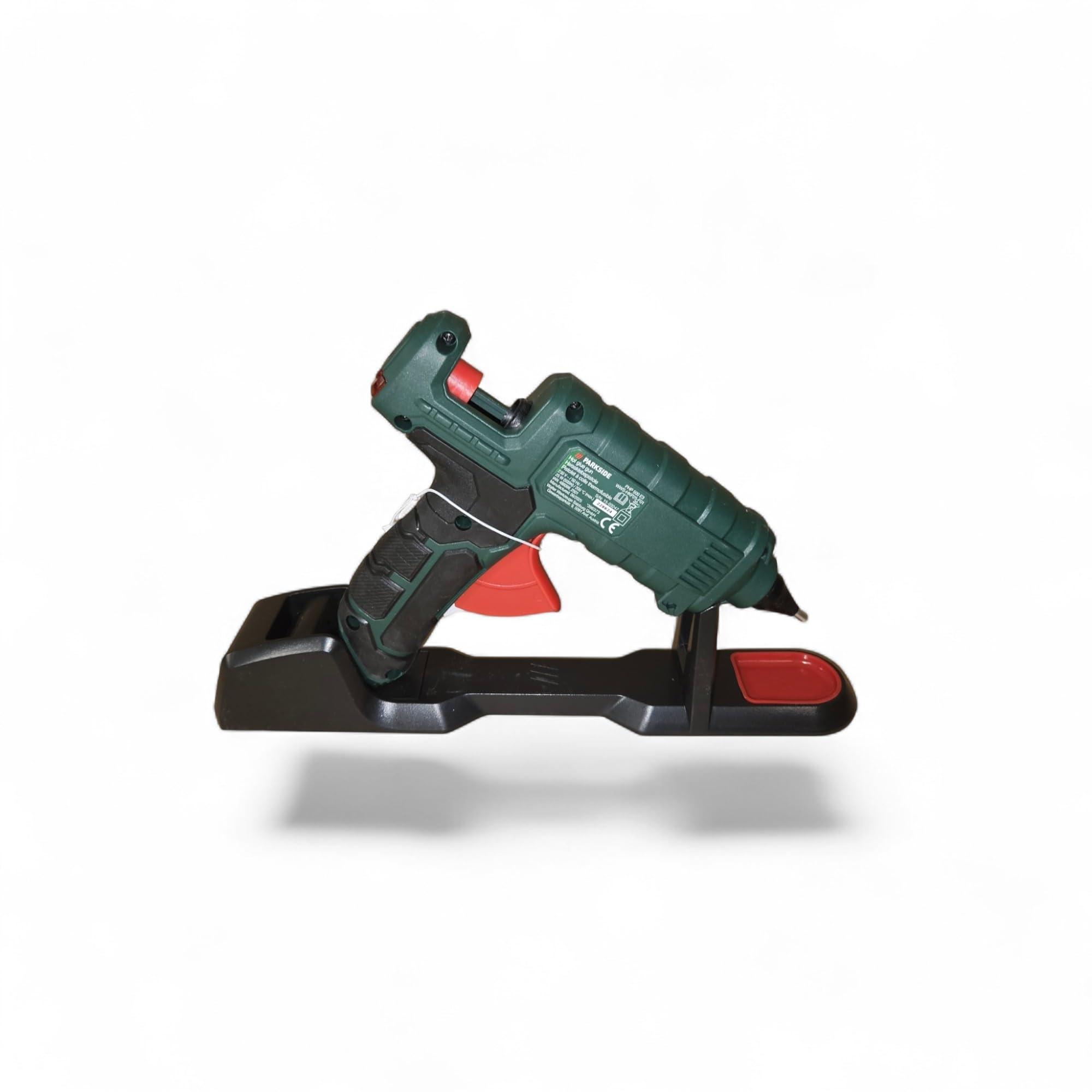 Parkside PHD 500 E3 Pistolet à colle chaude, sans fil, avec 3 bâtons de colle de 18 cm et une mallette