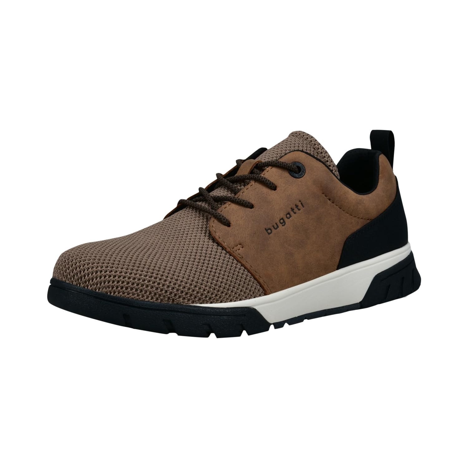 bugatti Men's Lace-Up Lace-Up, 342-ADW04, Cognac, 42