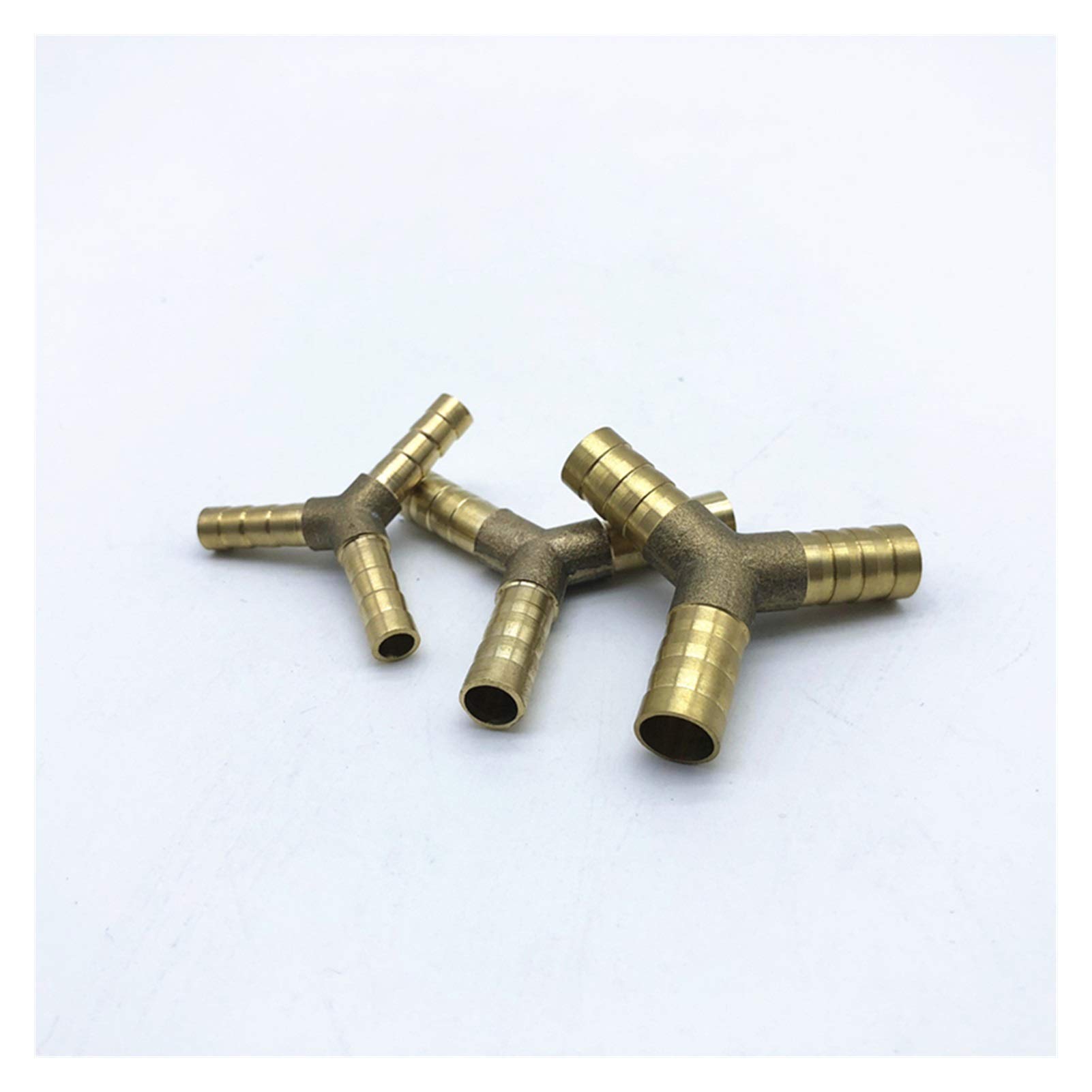 PYouo-Raccordo Per Tubi In Ottone Tee T-Shape Ottone Filo Tubo Lato 6mm 8mm 10mm 12 Millimetri 14 Millimetri 16 Millimetri 19 Millimetri Tubo Tubo