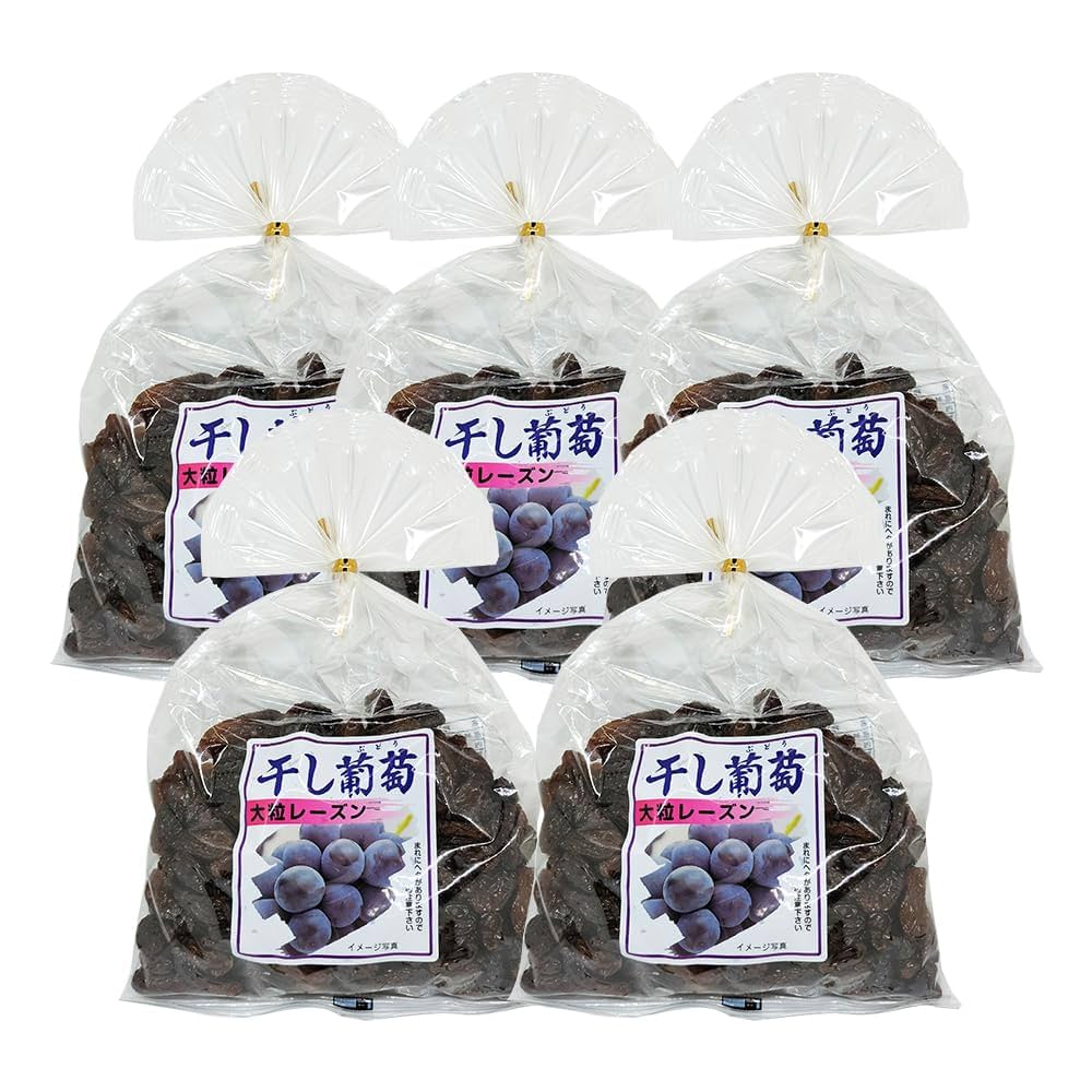 干し葡萄「大粒レーズン」乾燥果実　370g × 20袋→1箱 楽天市場】干し葡萄大粒レーズン（370g）ナガトク チリ産 素材の