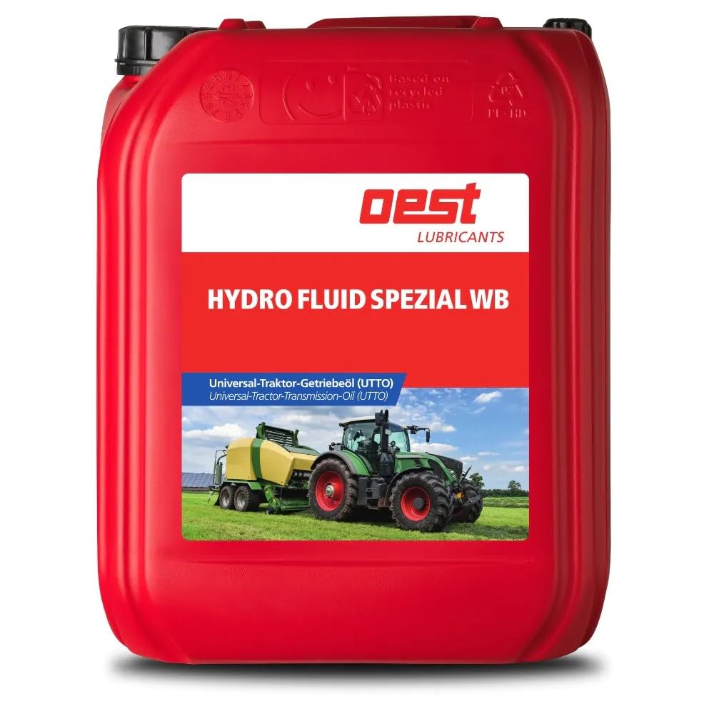 OEST Hydro Fluid Spezial WB UTTO 10W-30 – 20 L – Universal-Traktoröl für Getriebe, Hydraulik & Nassbremsen | Ganzjahresleistung, optimal für Landmaschinen & Kommunalgeräte