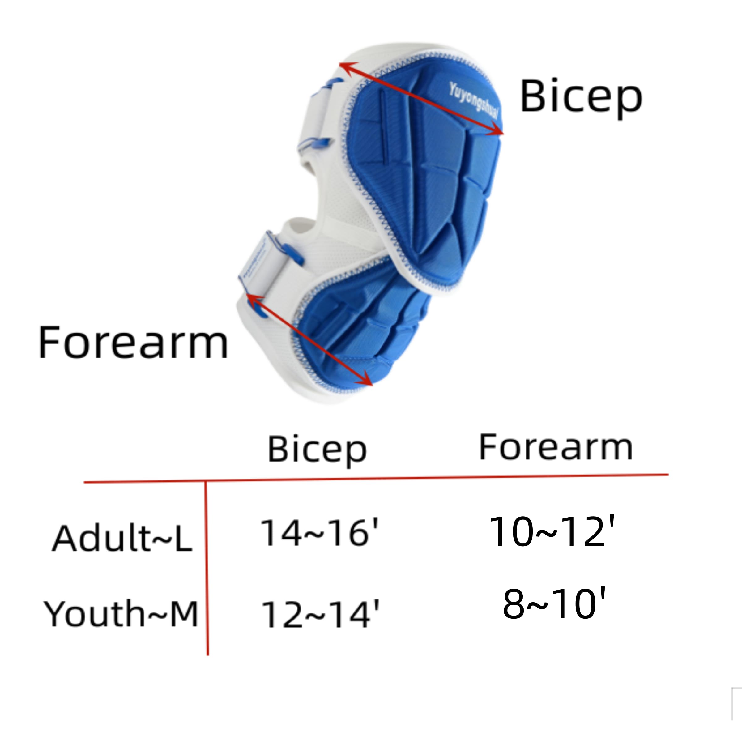 Codera para bateadores de béisbol, coderas de sóftbol, coderas para sóftbol/béisbol, coderas con ajustable