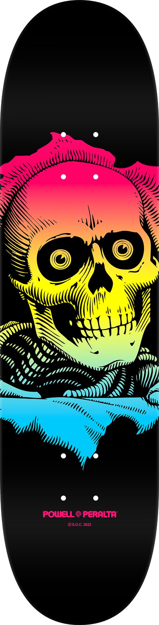 POWELL パウエル RIPPER COLBY FADE 8.0” Powell Peralta Ripper Skateboard Deck, Colby Fade, 8.0