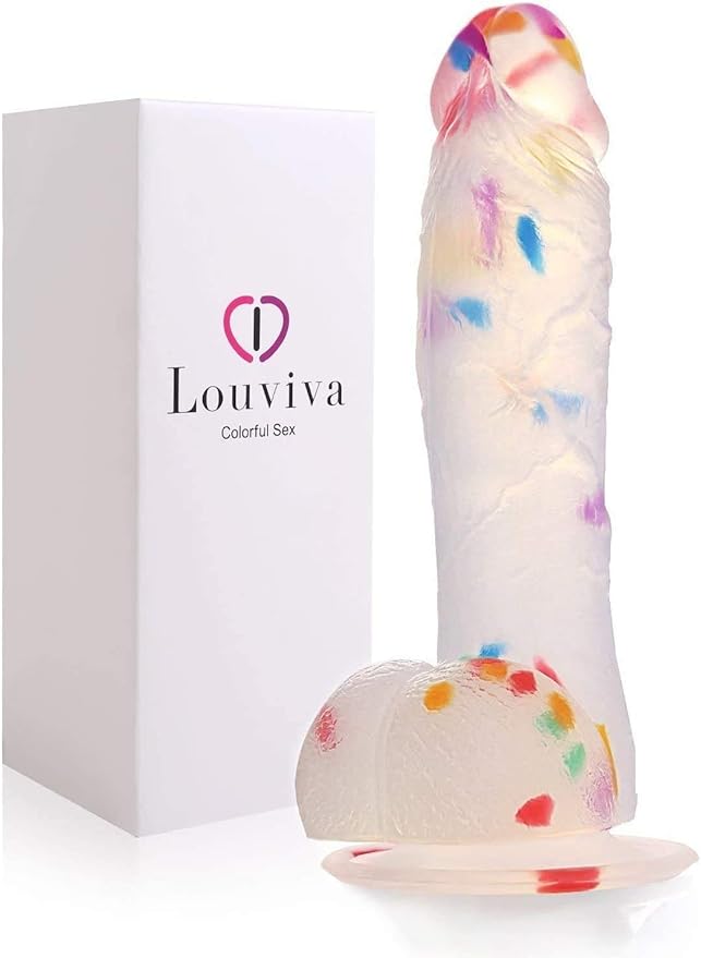 Consolador realista Louviva de 9 pulgadas, regalo real para ...