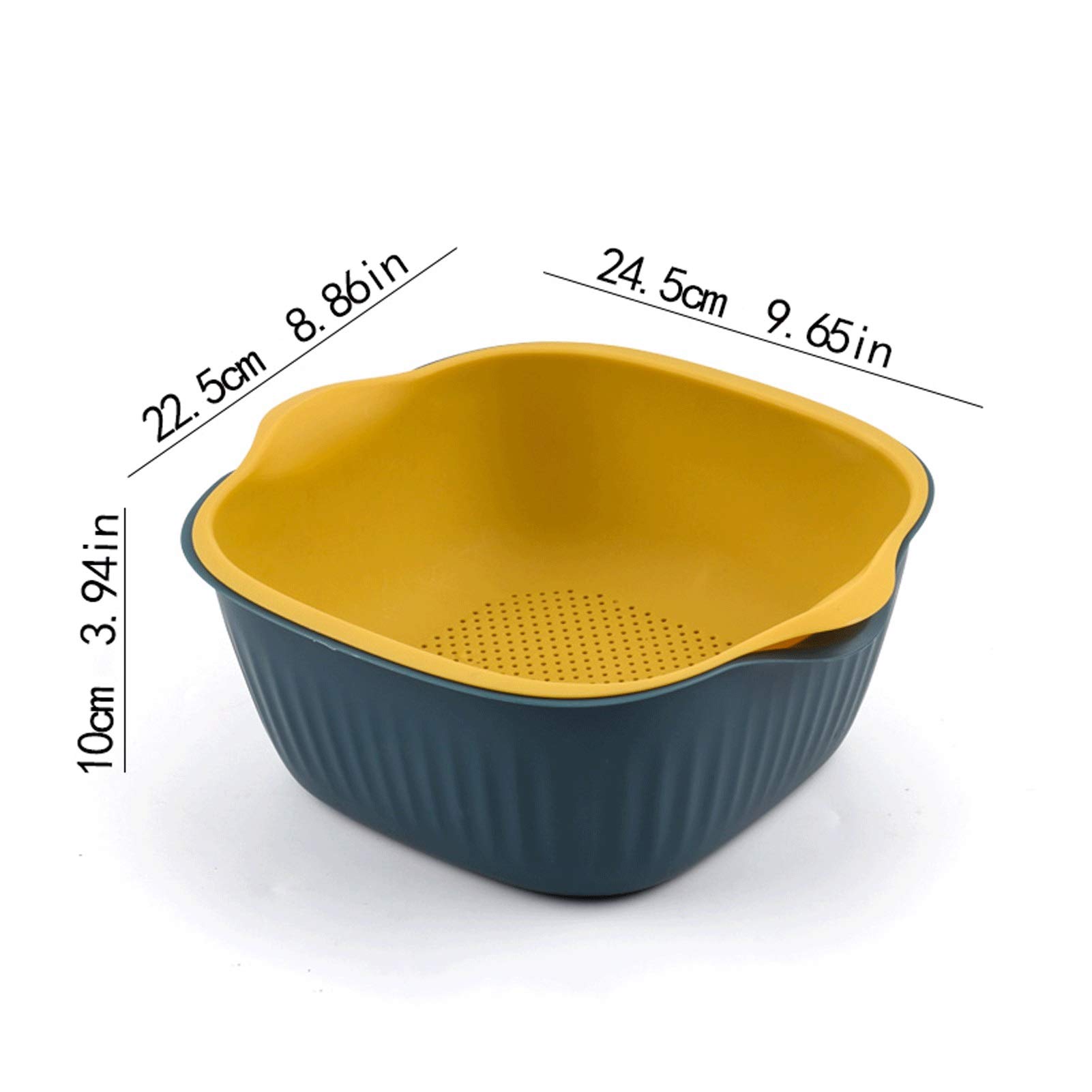 Blue Ginkgo - Colino Da Sopra Il Lavello, Per Lavare Verdura E Frutta, Scolare La Pasta Cotta E I Piatti Secchi, Allungabile, Per La Cucina Di New Home Essentials - Colore: Grigio