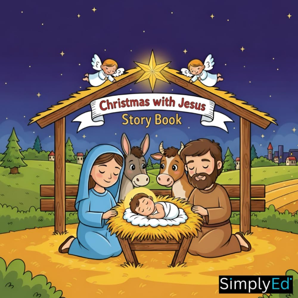 Christmas with Jesus: Story Book