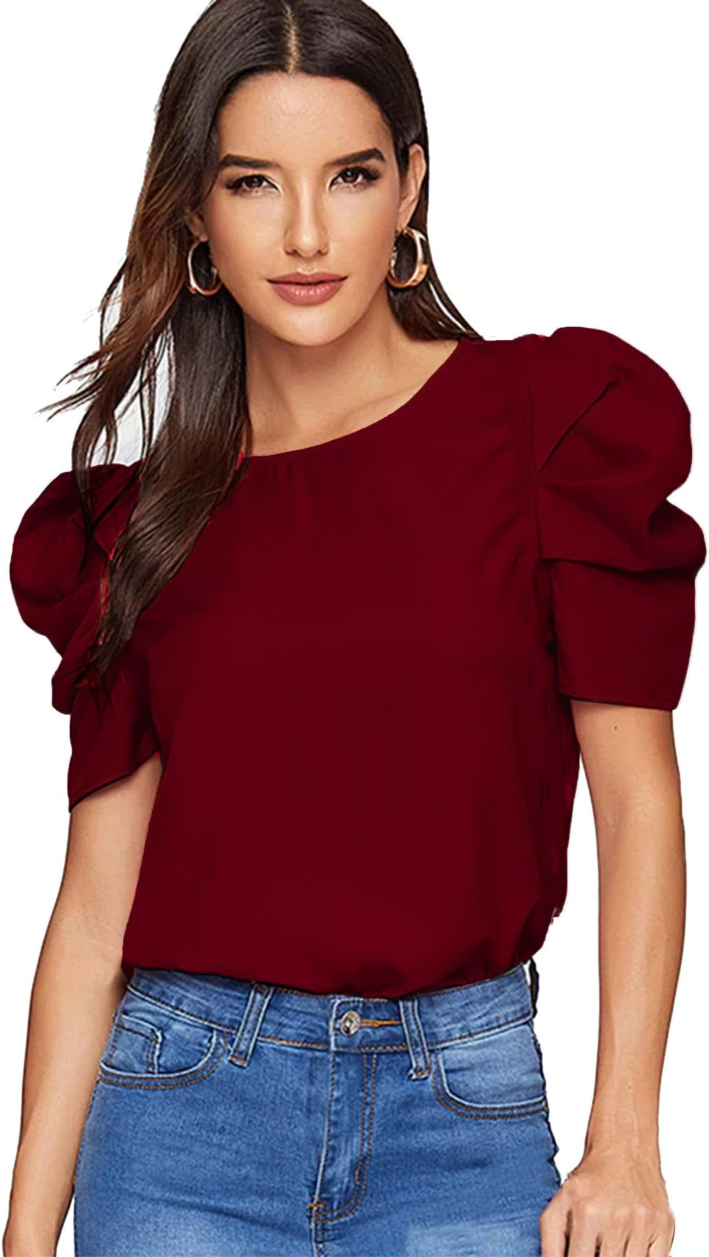 AahwanWomen's & Girls' Solid Top (KV-131)